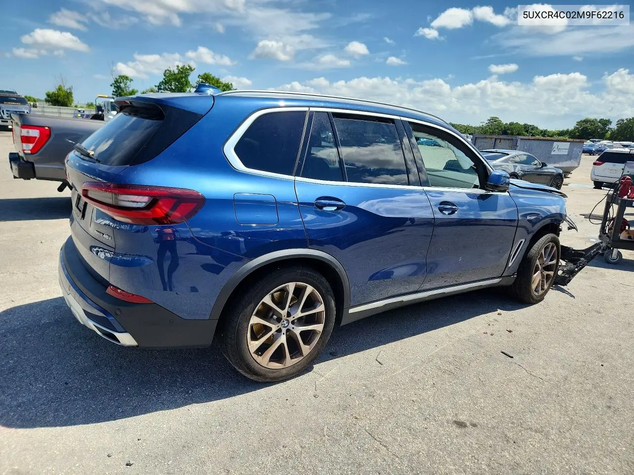 2021 BMW X5 Sdrive 40I VIN: 5UXCR4C02M9F62216 Lot: 62138566