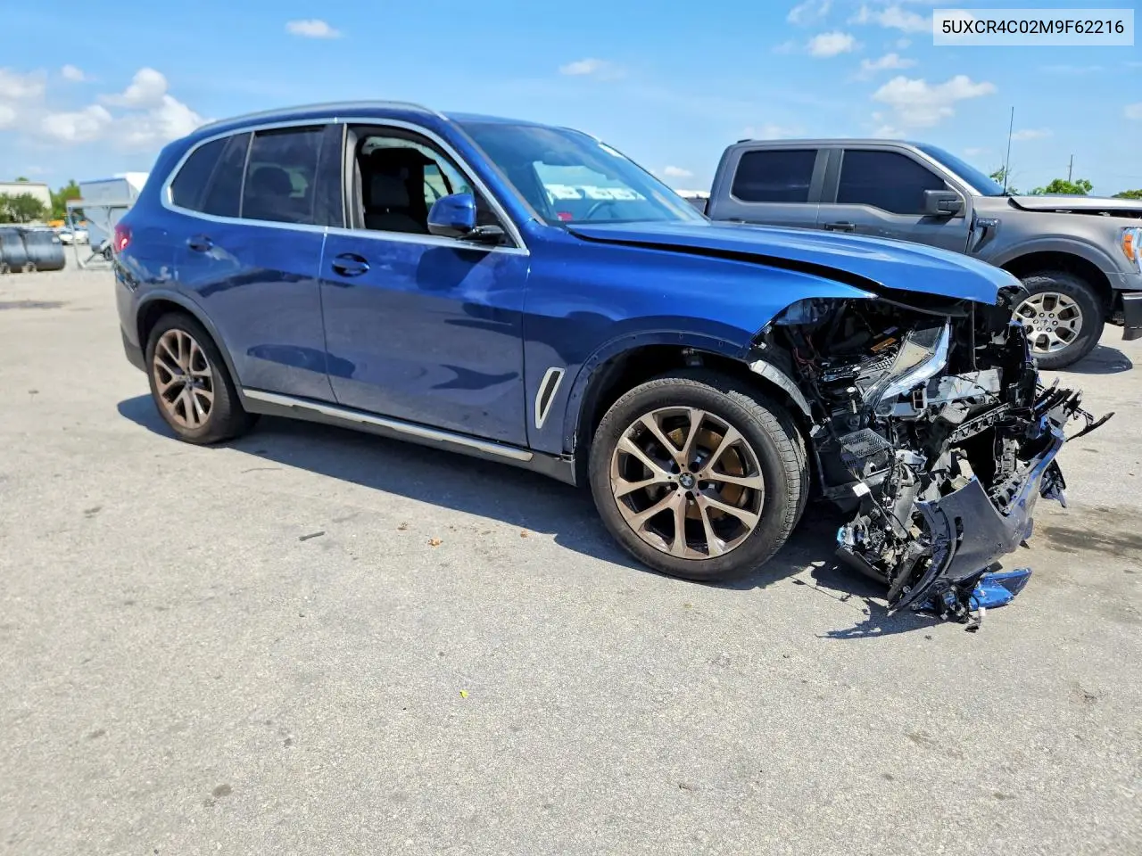 2021 BMW X5 Sdrive 40I VIN: 5UXCR4C02M9F62216 Lot: 62138566