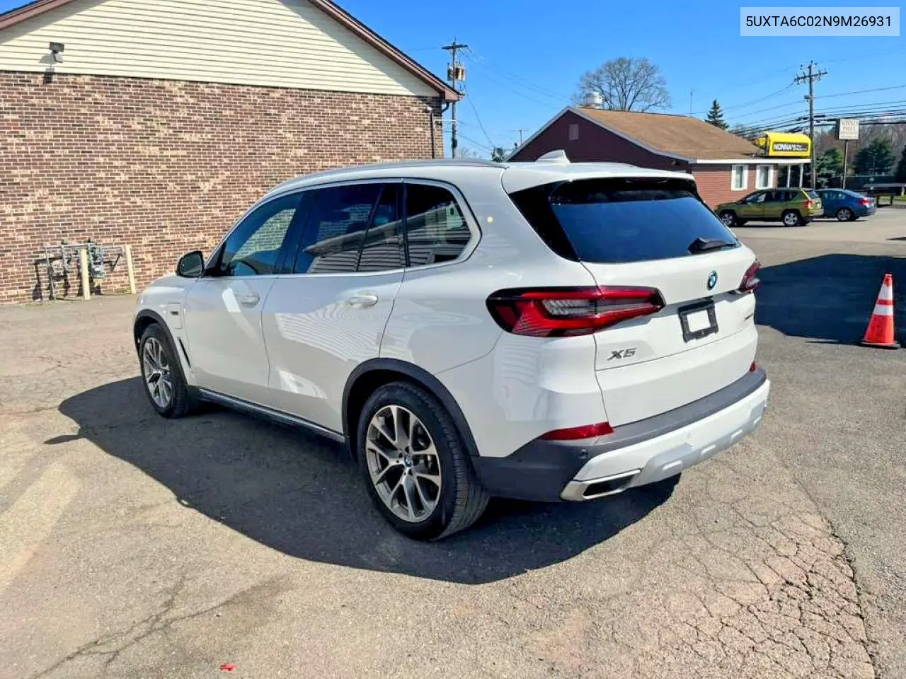 5UXTA6C02N9M26931 2022 BMW X5 xDrive45E