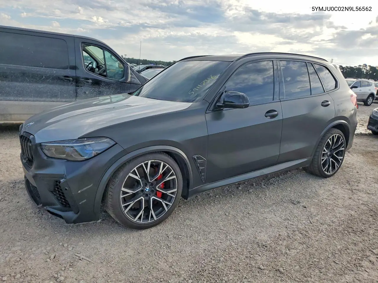 5YMJU0C02N9L56562 2022 BMW X5 M