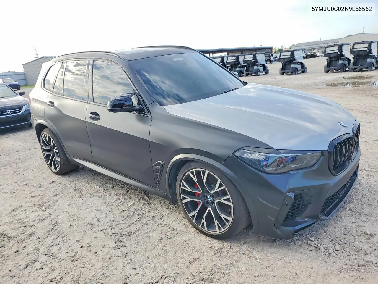 5YMJU0C02N9L56562 2022 BMW X5 M