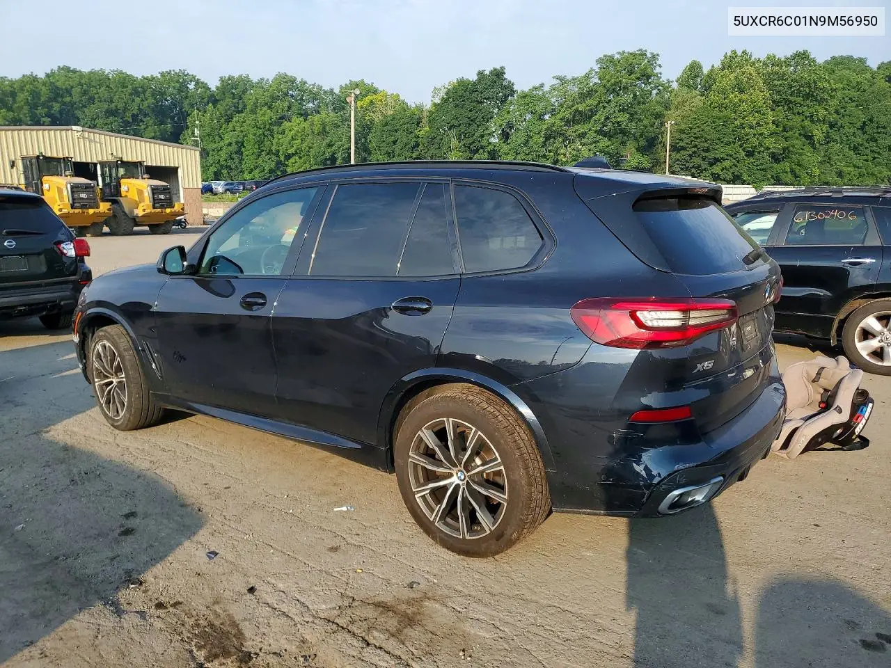 2022 BMW X5 xDrive40I VIN: 5UXCR6C01N9M56950 Lot: 60612976