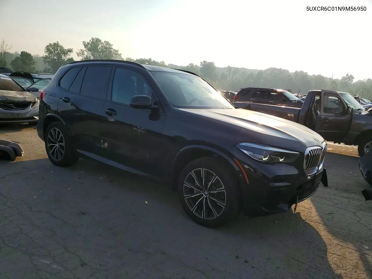 2022 BMW X5 xDrive40I VIN: 5UXCR6C01N9M56950 Lot: 60612976