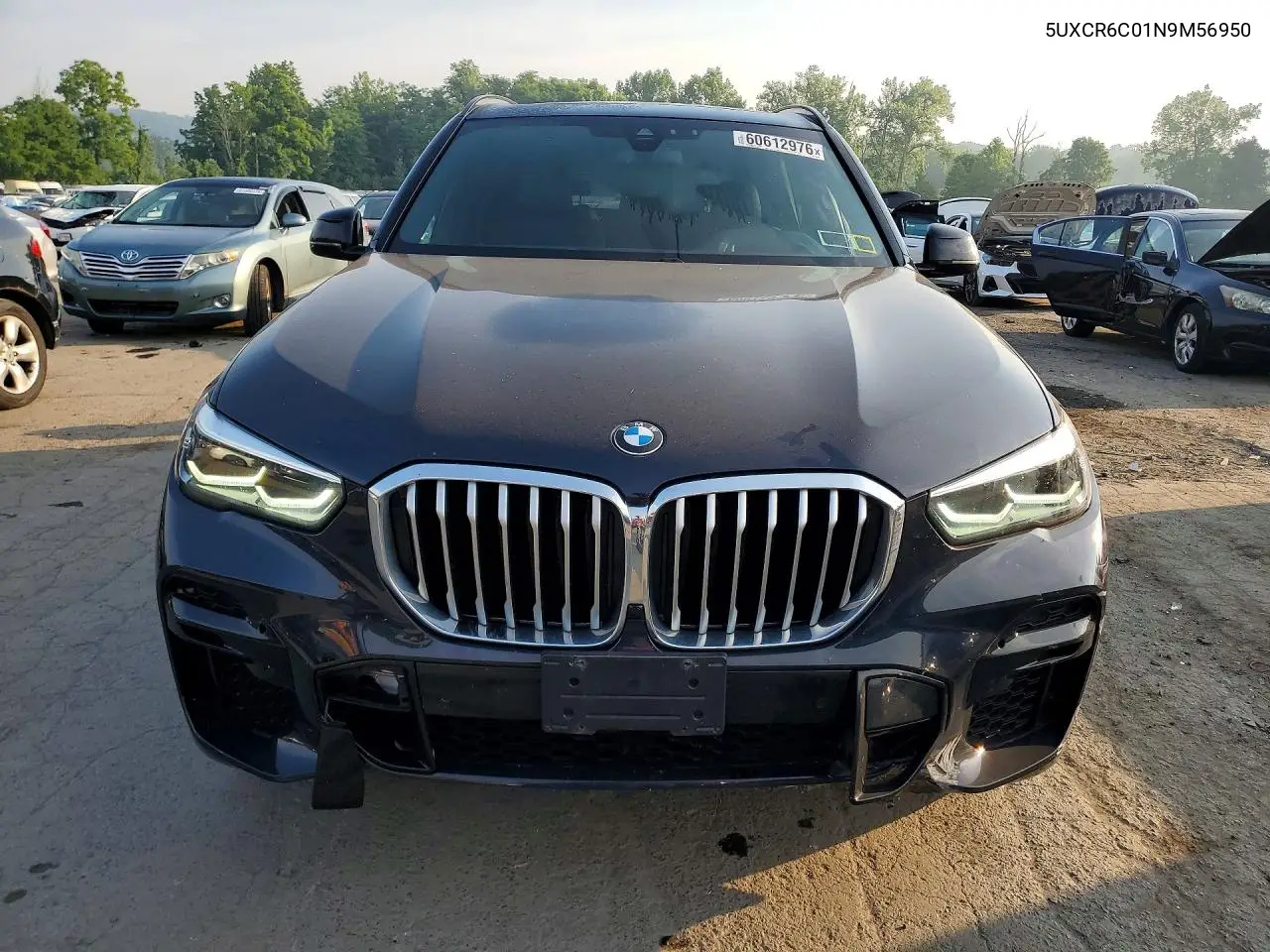 2022 BMW X5 xDrive40I VIN: 5UXCR6C01N9M56950 Lot: 60612976