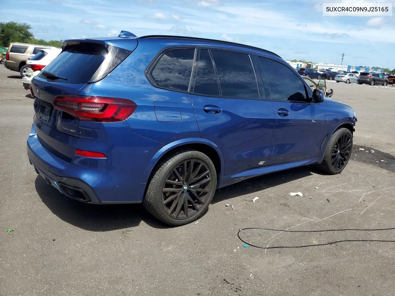 2022 BMW X5 Sdrive 40I VIN: 5UXCR4C09N9J25165 Lot: 61124936
