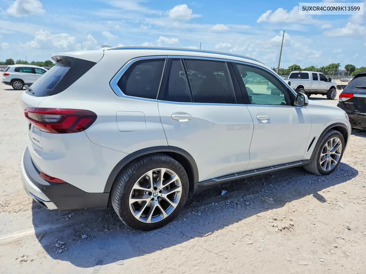 2022 BMW X5 Sdrive 40I VIN: 5UXCR4C00N9K13599 Lot: 61766236