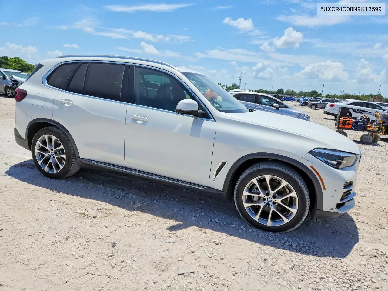 2022 BMW X5 Sdrive 40I VIN: 5UXCR4C00N9K13599 Lot: 61766236