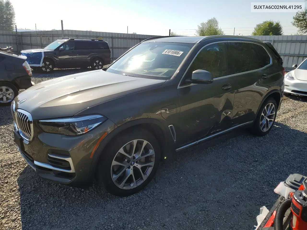 2022 BMW X5 xDrive45E VIN: 5UXTA6C02N9L41295 Lot: 61816906