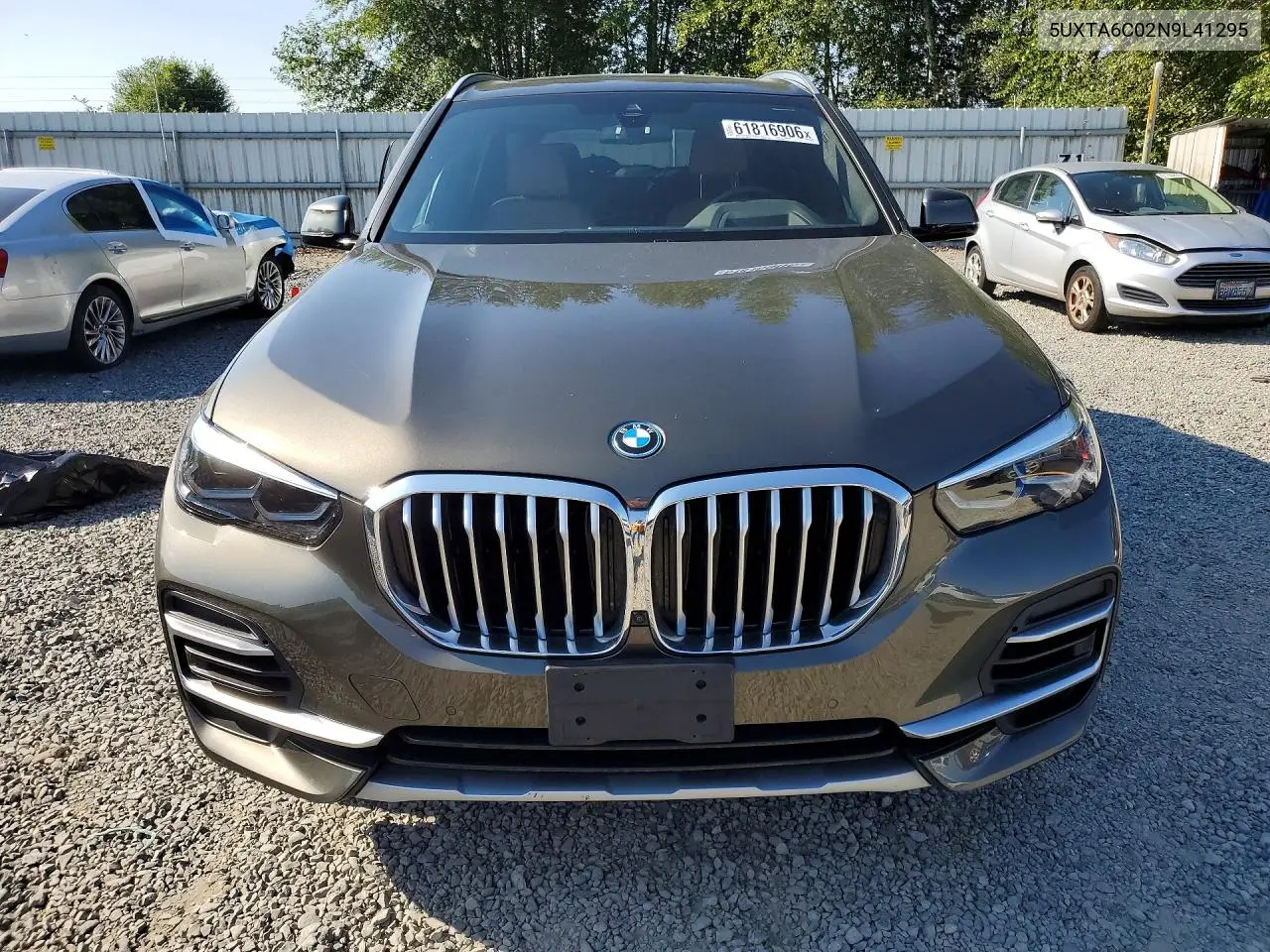 2022 BMW X5 xDrive45E VIN: 5UXTA6C02N9L41295 Lot: 61816906