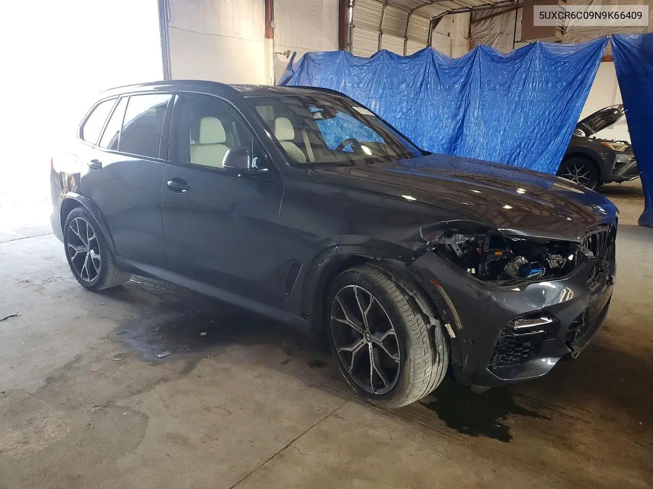 2022 BMW X5 xDrive40I VIN: 5UXCR6C09N9K66409 Lot: 62132306