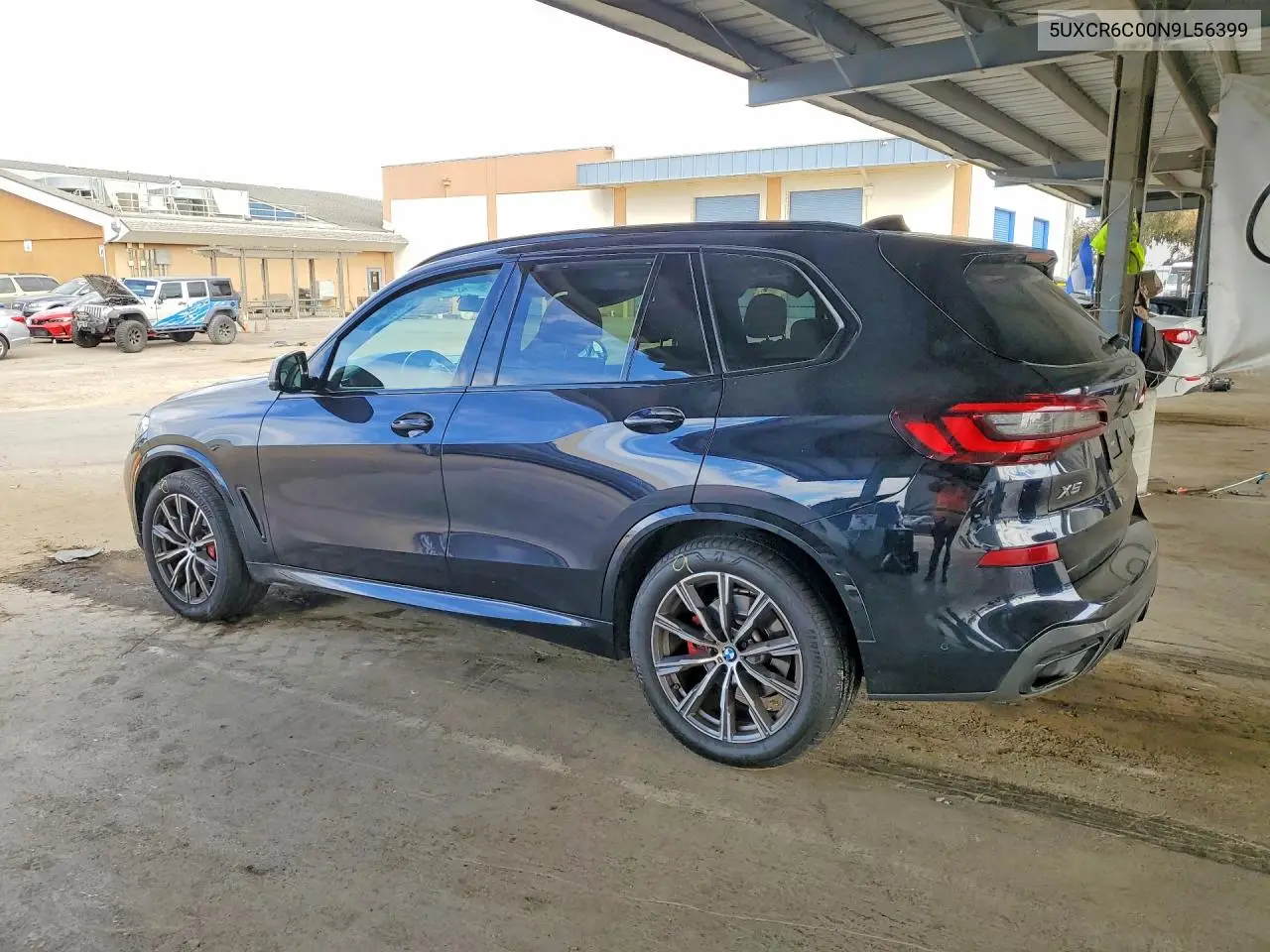 2022 BMW X5 xDrive40I VIN: 5UXCR6C00N9L56399 Lot: 62158896