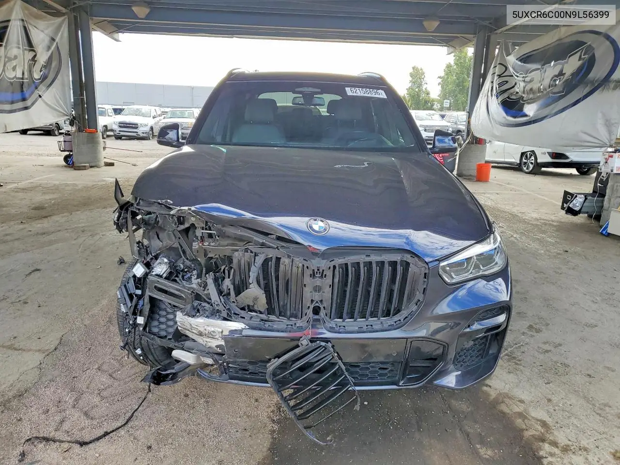 2022 BMW X5 xDrive40I VIN: 5UXCR6C00N9L56399 Lot: 62158896