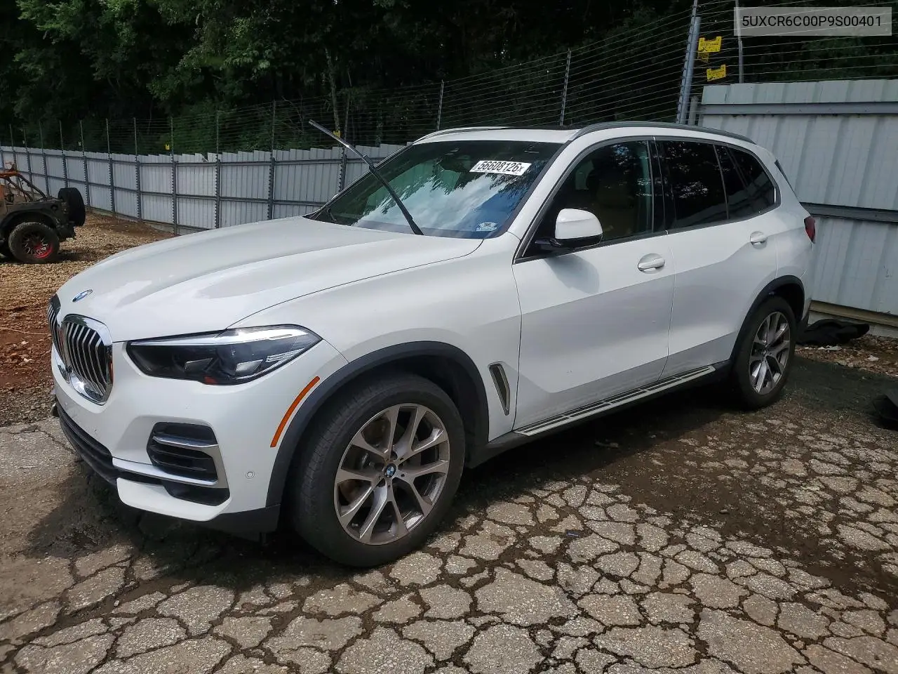 2023 BMW X5 xDrive40I VIN: 5UXCR6C00P9S00401 Lot: 56608126
