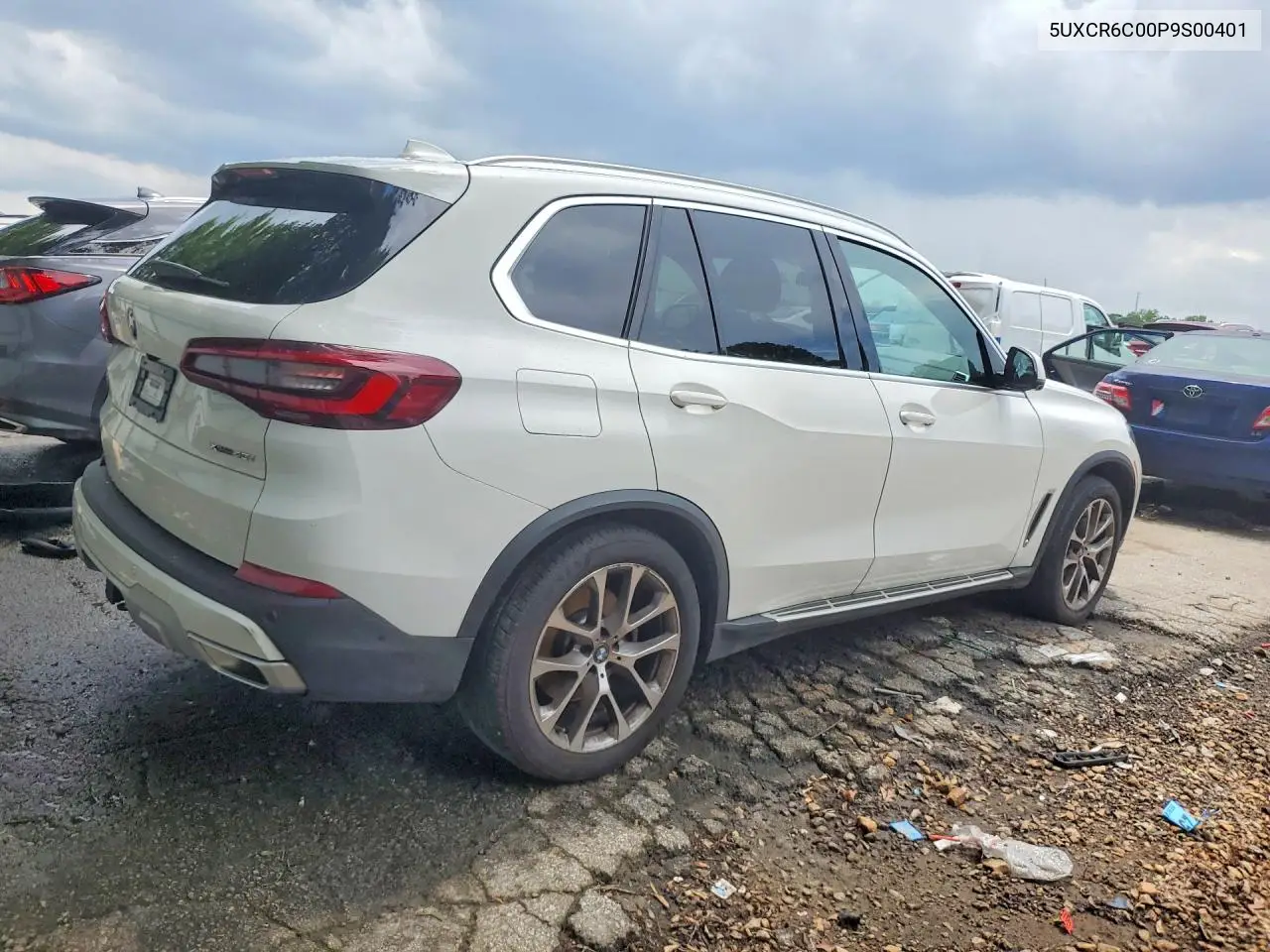 2023 BMW X5 xDrive40I VIN: 5UXCR6C00P9S00401 Lot: 56608126