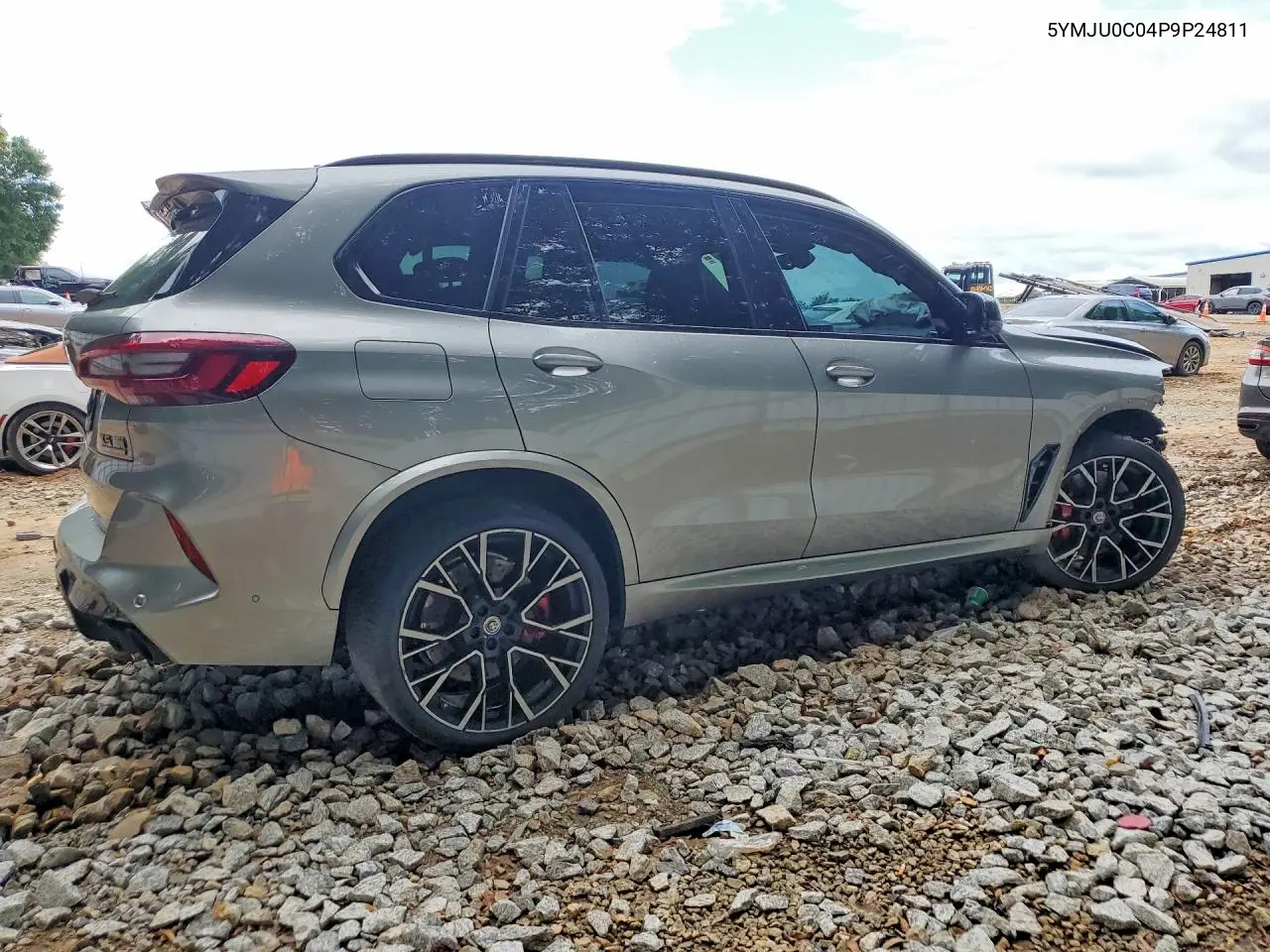 2023 BMW X5 M VIN: 5YMJU0C04P9P24811 Lot: 59592696