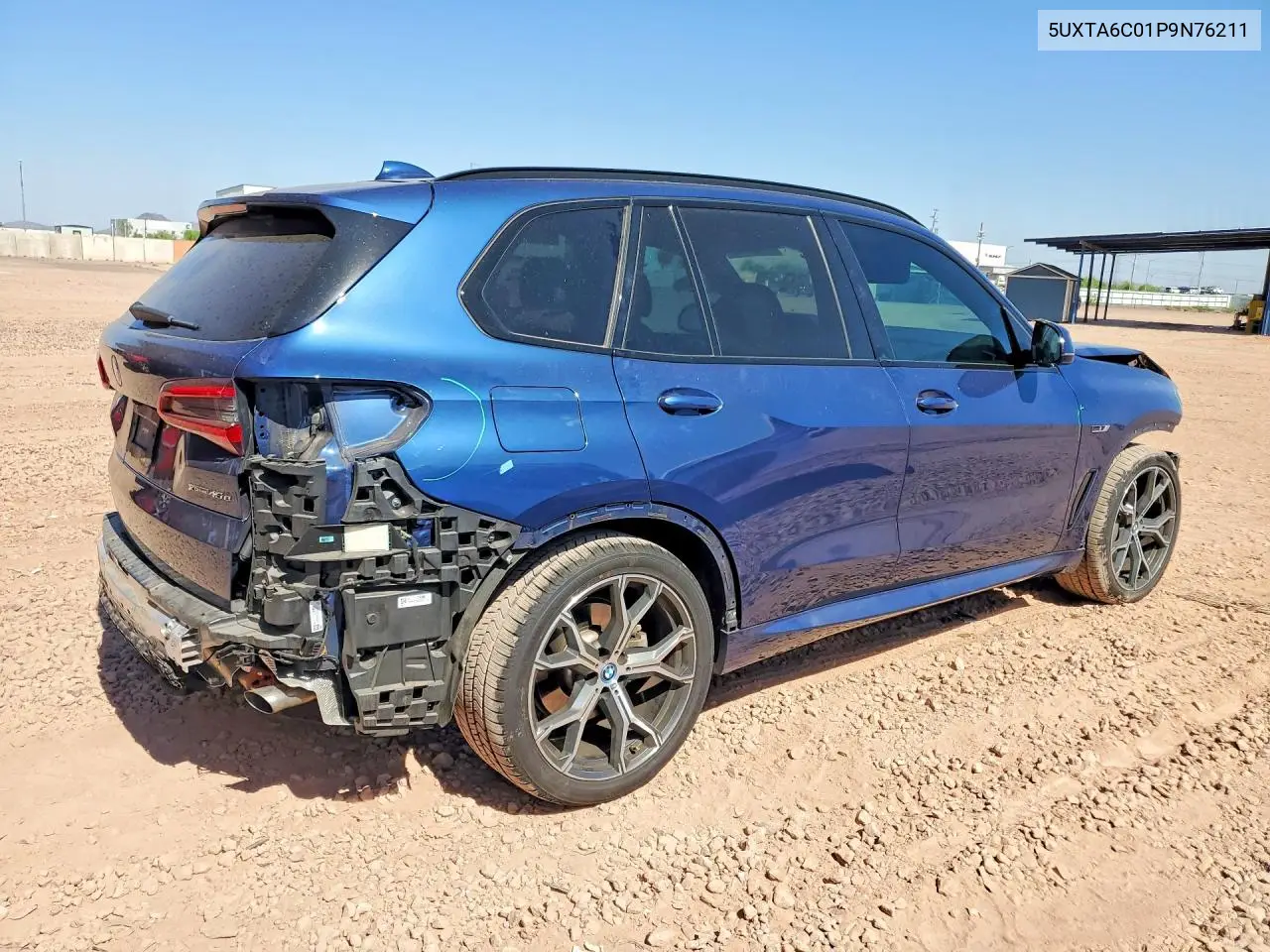 2023 BMW X5 xDrive45E VIN: 5UXTA6C01P9N76211 Lot: 60588746
