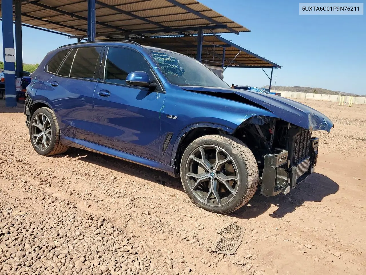 2023 BMW X5 xDrive45E VIN: 5UXTA6C01P9N76211 Lot: 60588746