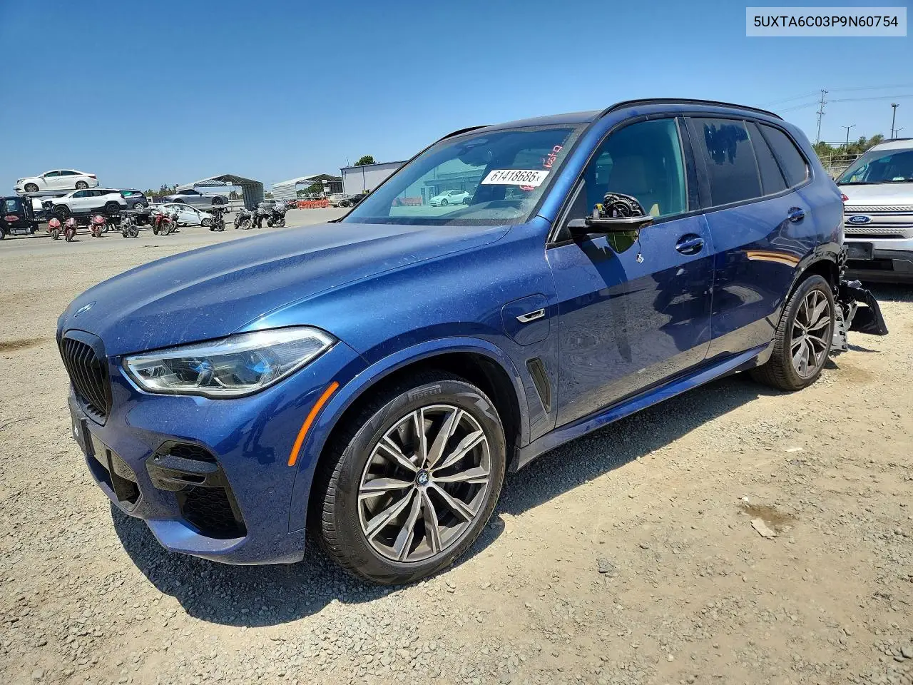 2023 BMW X5 xDrive45E VIN: 5UXTA6C03P9N60754 Lot: 61418686