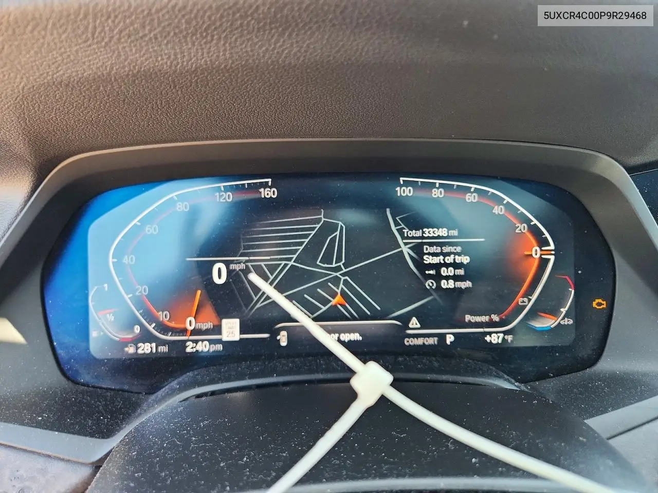 2023 BMW X5 Sdrive 40I VIN: 5UXCR4C00P9R29468 Lot: 61605226