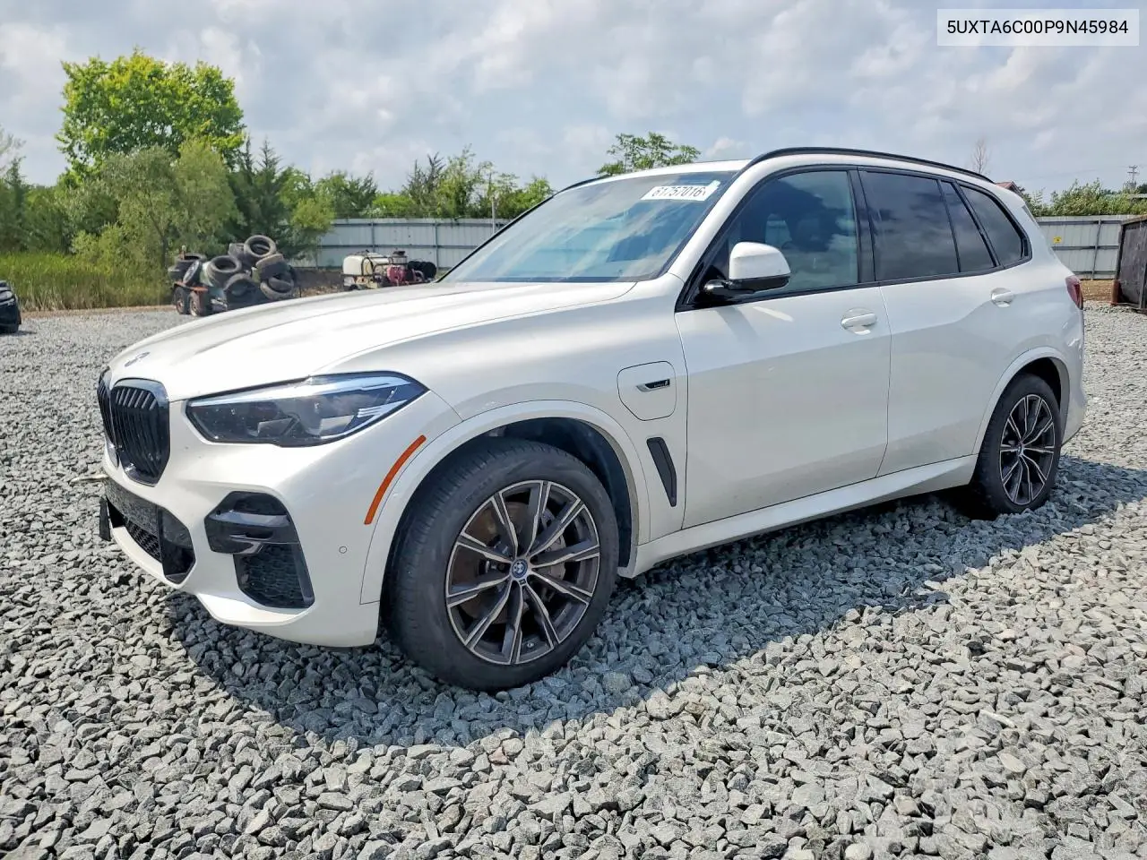 2023 BMW X5 xDrive45E VIN: 5UXTA6C00P9N45984 Lot: 61757016