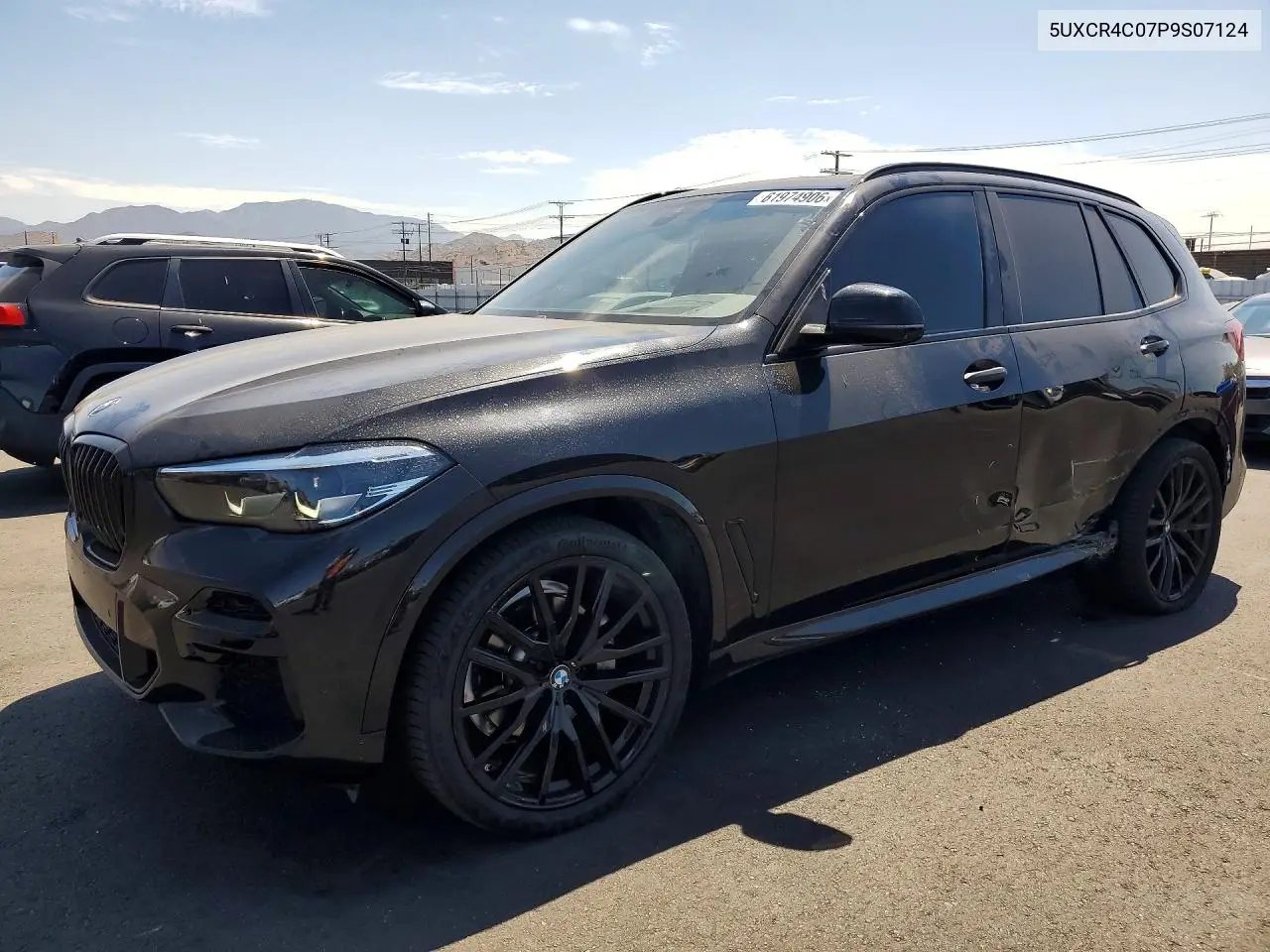 2023 BMW X5 Sdrive 40I VIN: 5UXCR4C07P9S07124 Lot: 61974906