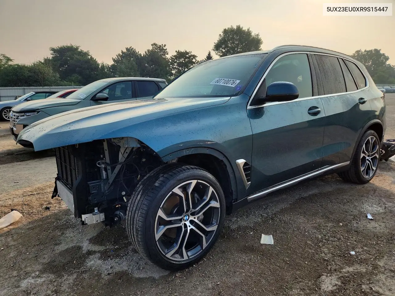 2024 BMW X5 xDrive40I VIN: 5UX23EU0XR9S15447 Lot: 60710076