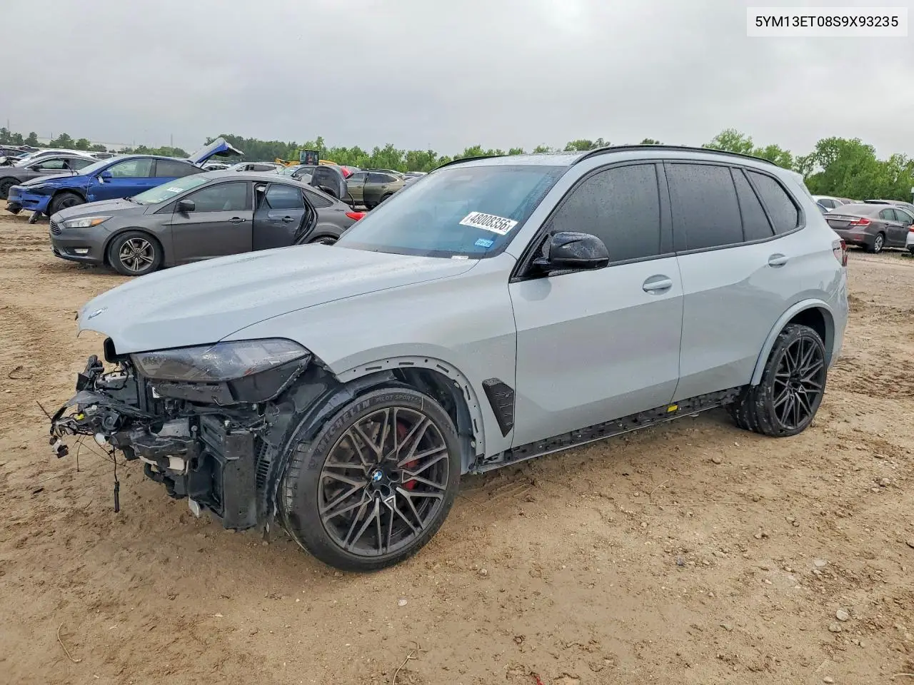 2025 BMW X5 M Competition VIN: 5YM13ET08S9X93235 Lot: 48008356