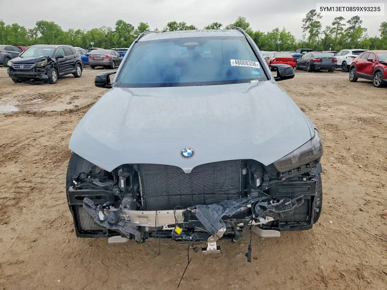 2025 BMW X5 M Competition VIN: 5YM13ET08S9X93235 Lot: 48008356