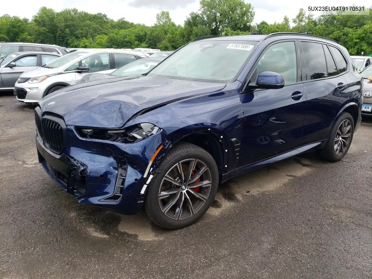 2026 BMW X5 xDrive40I VIN: 5UX23EU04T9170531 Lot: 57657686