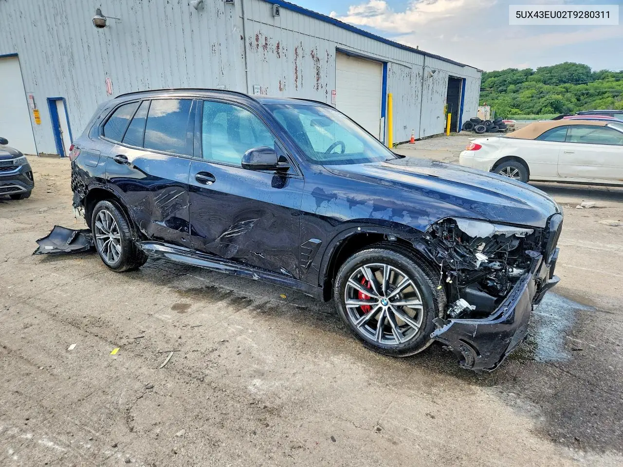 2026 BMW X5 xDrive50E VIN: 5UX43EU02T9280311 Lot: 61014476