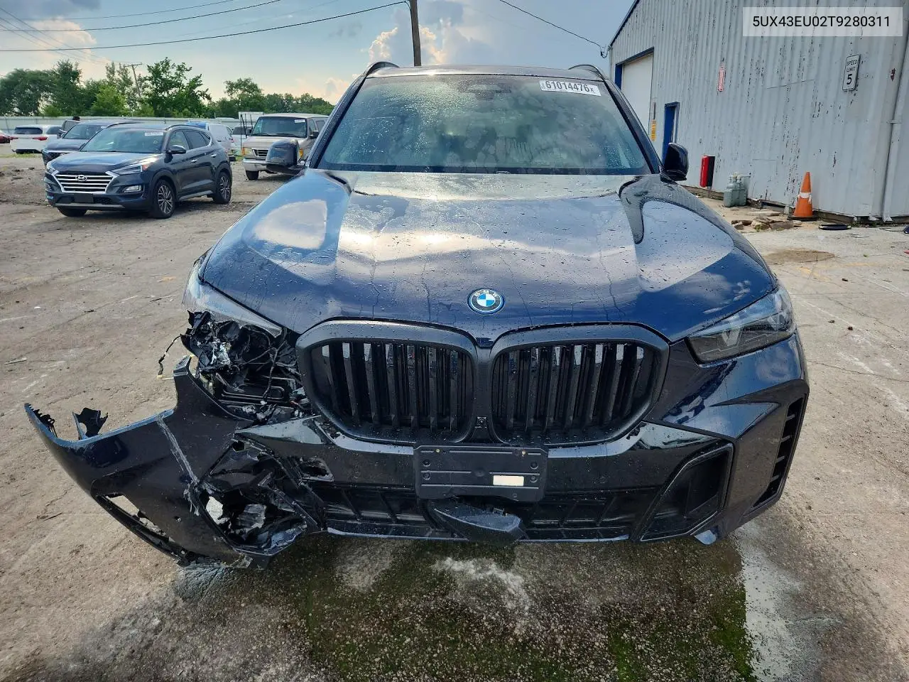 2026 BMW X5 xDrive50E VIN: 5UX43EU02T9280311 Lot: 61014476