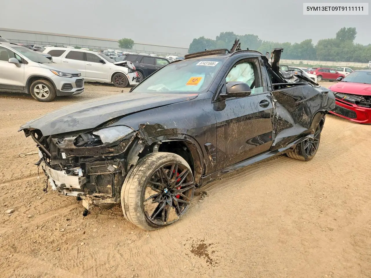 2026 BMW X5 M Competition VIN: 5YM13ET09T9111111 Lot: 61431666