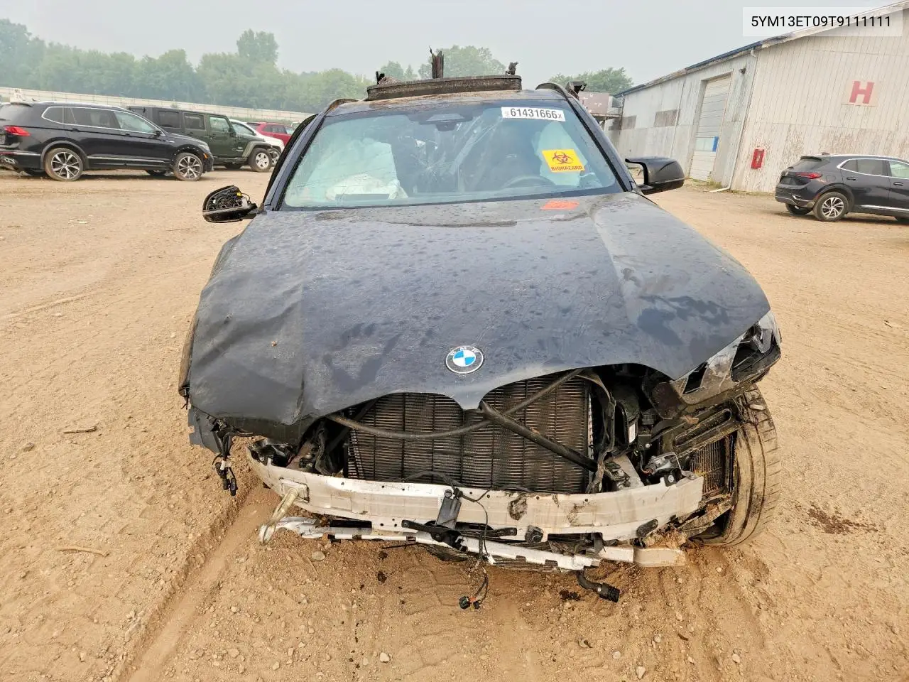 2026 BMW X5 M Competition VIN: 5YM13ET09T9111111 Lot: 61431666