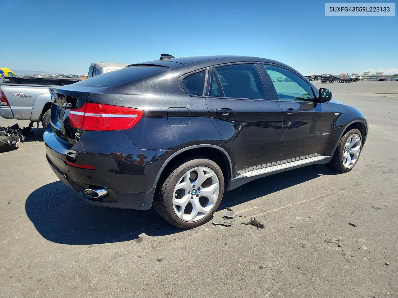 2009 BMW X6 xDrive35I VIN: 5UXFG43559L223133 Lot: 61247146