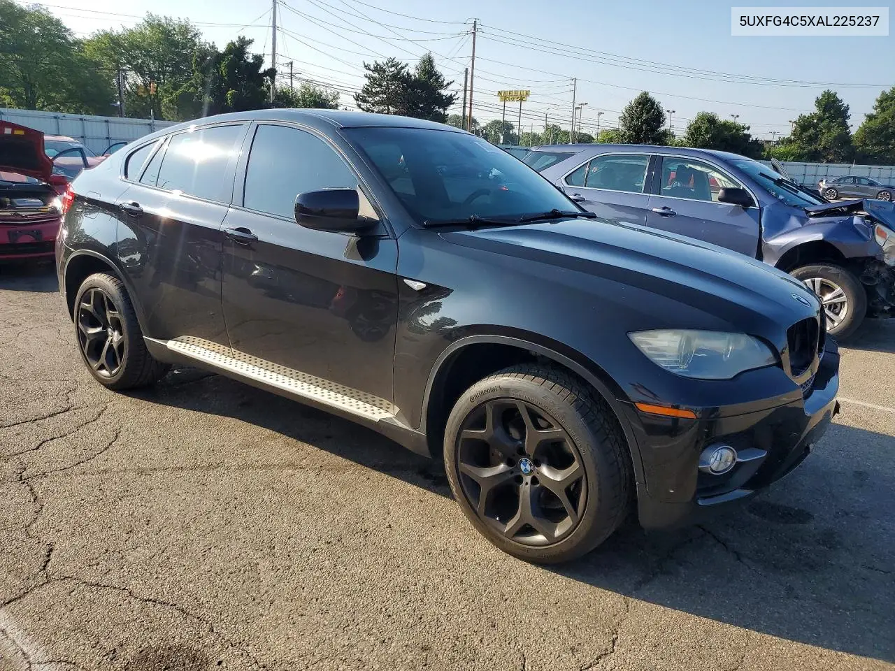 2010 BMW X6 xDrive35I VIN: 5UXFG4C5XAL225237 Lot: 60041696