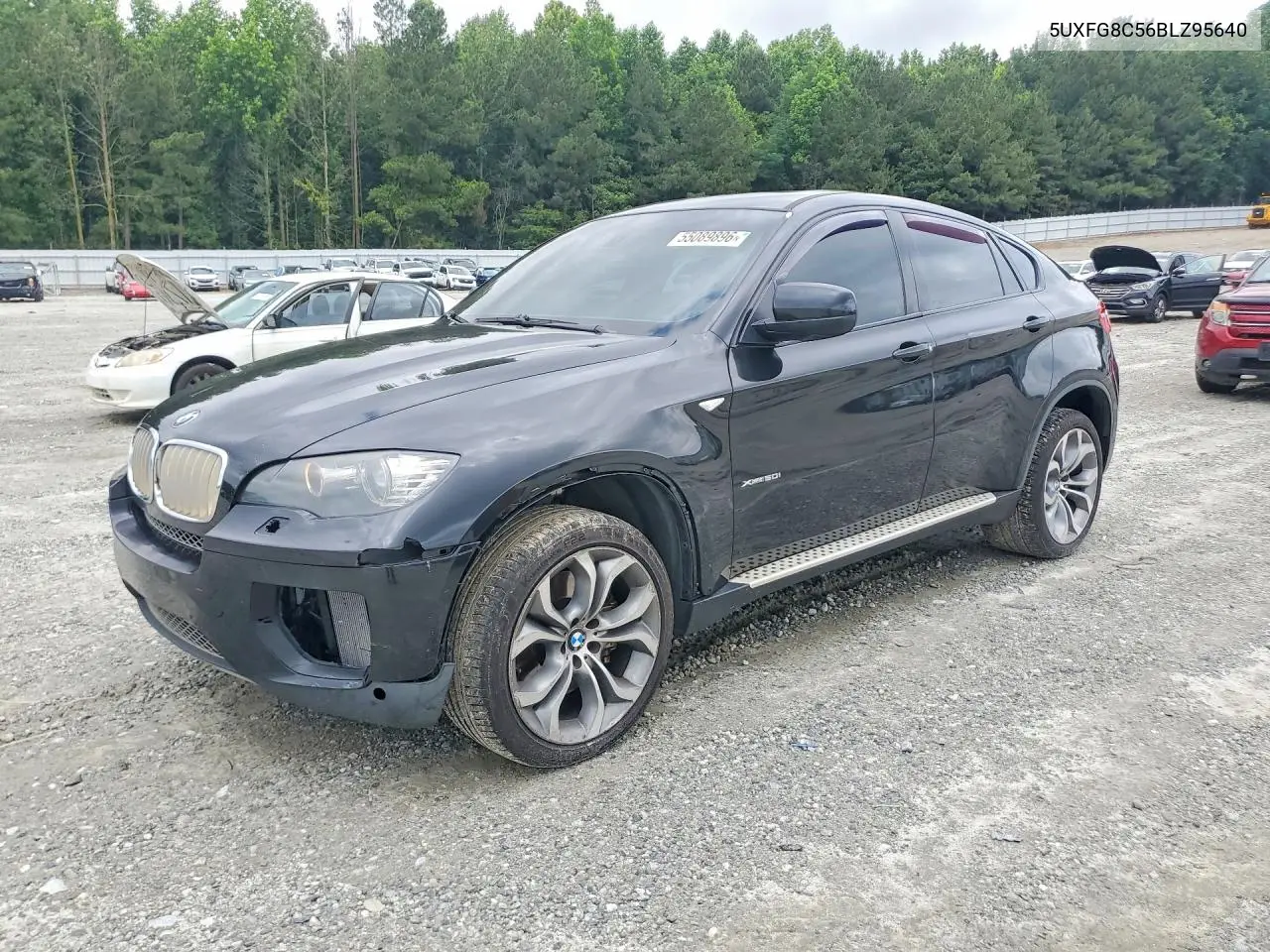 2011 BMW X6 xDrive50I VIN: 5UXFG8C56BLZ95640 Lot: 55089896