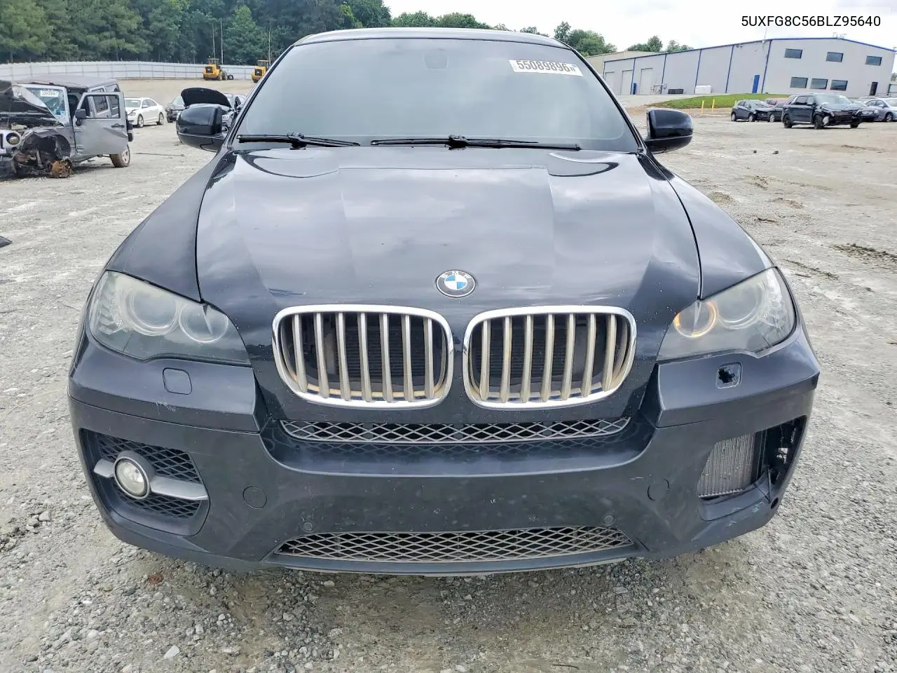 2011 BMW X6 xDrive50I VIN: 5UXFG8C56BLZ95640 Lot: 55089896