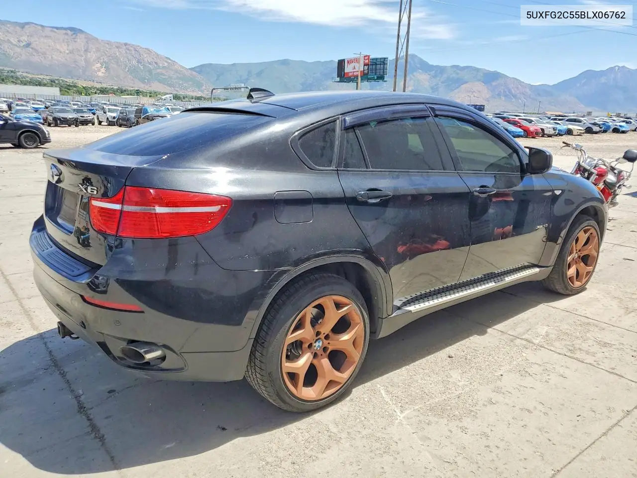 2011 BMW X6 xDrive35I VIN: 5UXFG2C55BLX06762 Lot: 56118966