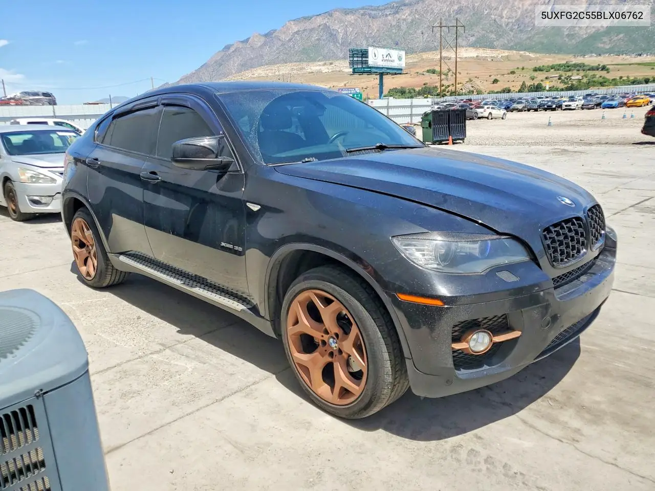 2011 BMW X6 xDrive35I VIN: 5UXFG2C55BLX06762 Lot: 56118966
