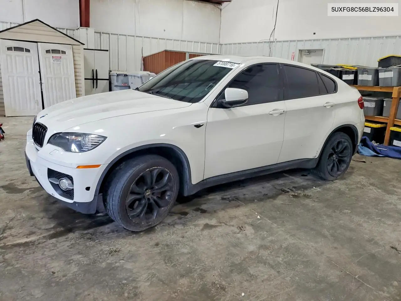 2011 BMW X6 xDrive50I VIN: 5UXFG8C56BLZ96304 Lot: 57088716