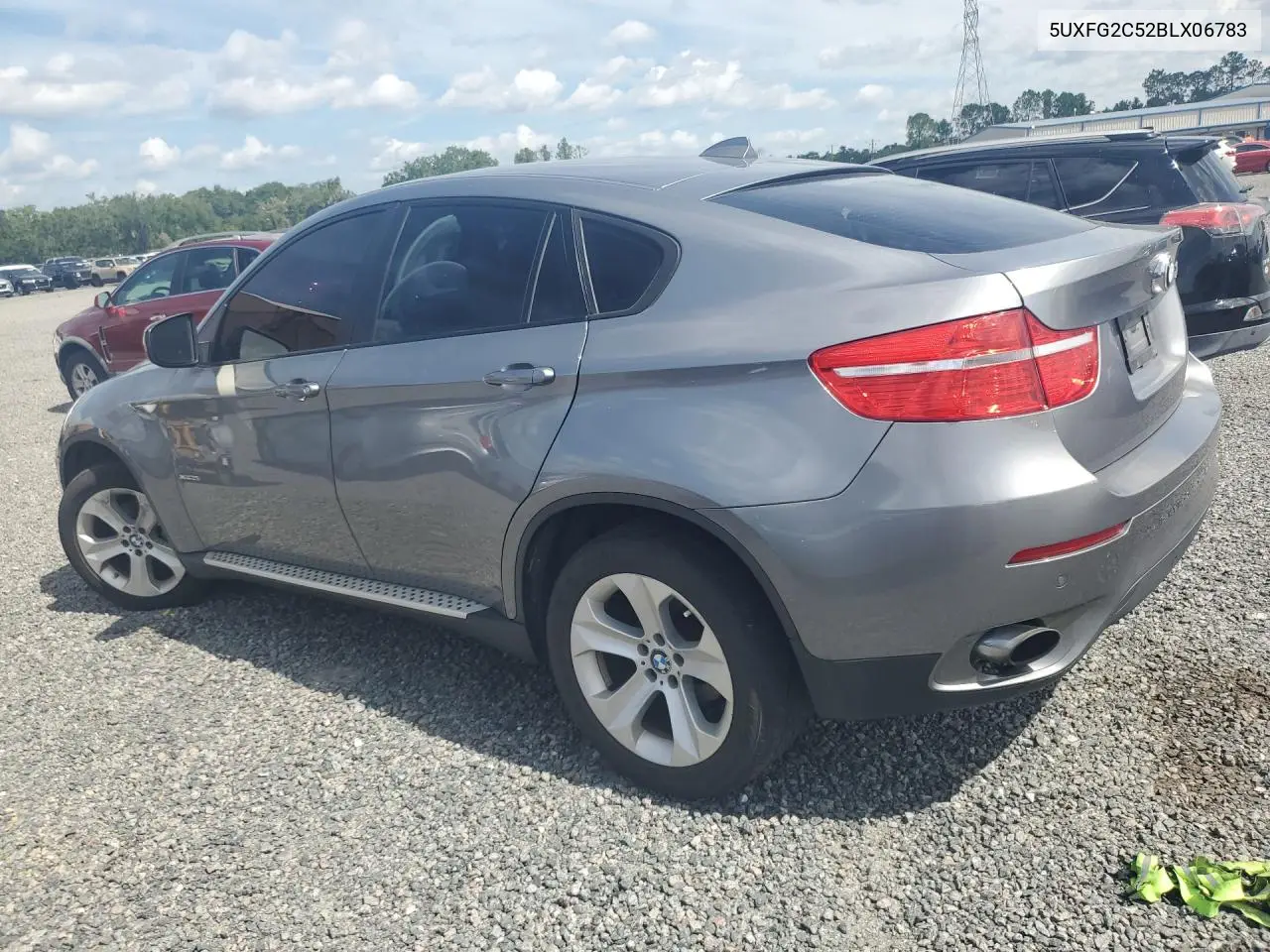 2011 BMW X6 xDrive35I VIN: 5UXFG2C52BLX06783 Lot: 57149146