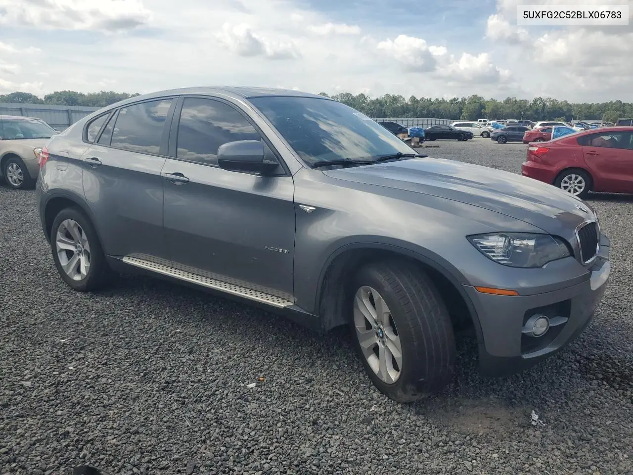 2011 BMW X6 xDrive35I VIN: 5UXFG2C52BLX06783 Lot: 57149146