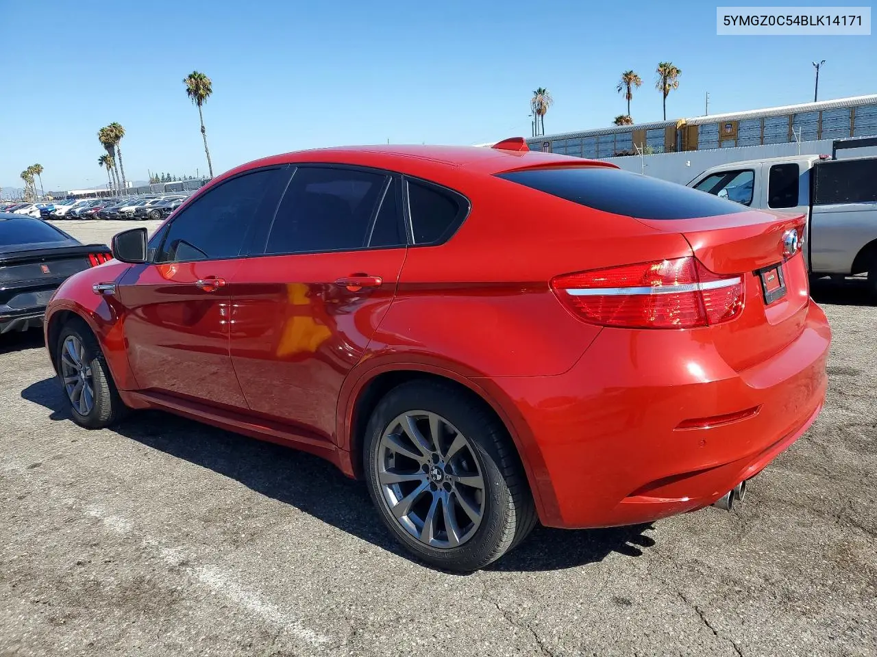 2011 BMW X6 M VIN: 5YMGZ0C54BLK14171 Lot: 60632706