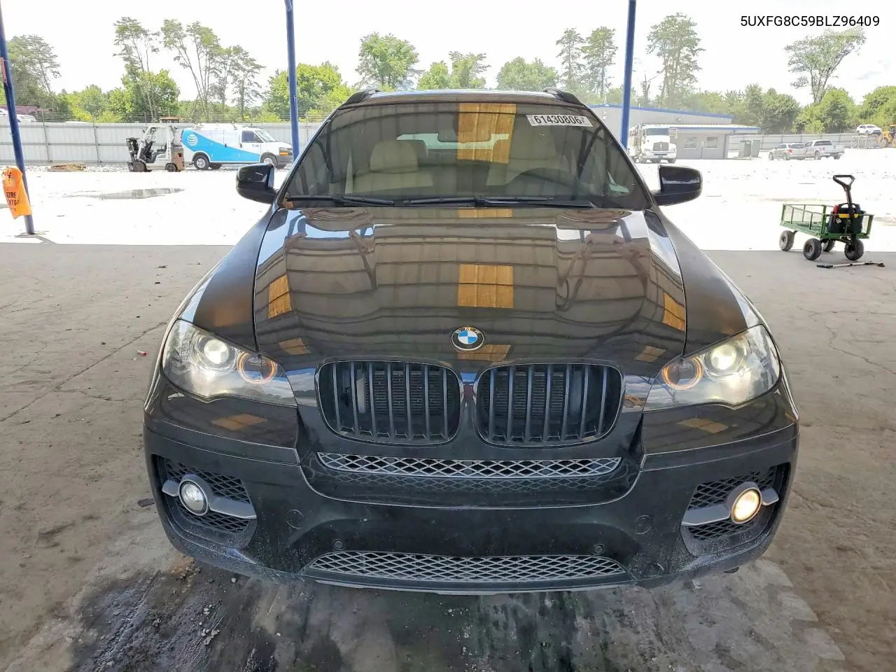 2011 BMW X6 xDrive50I VIN: 5UXFG8C59BLZ96409 Lot: 61430806