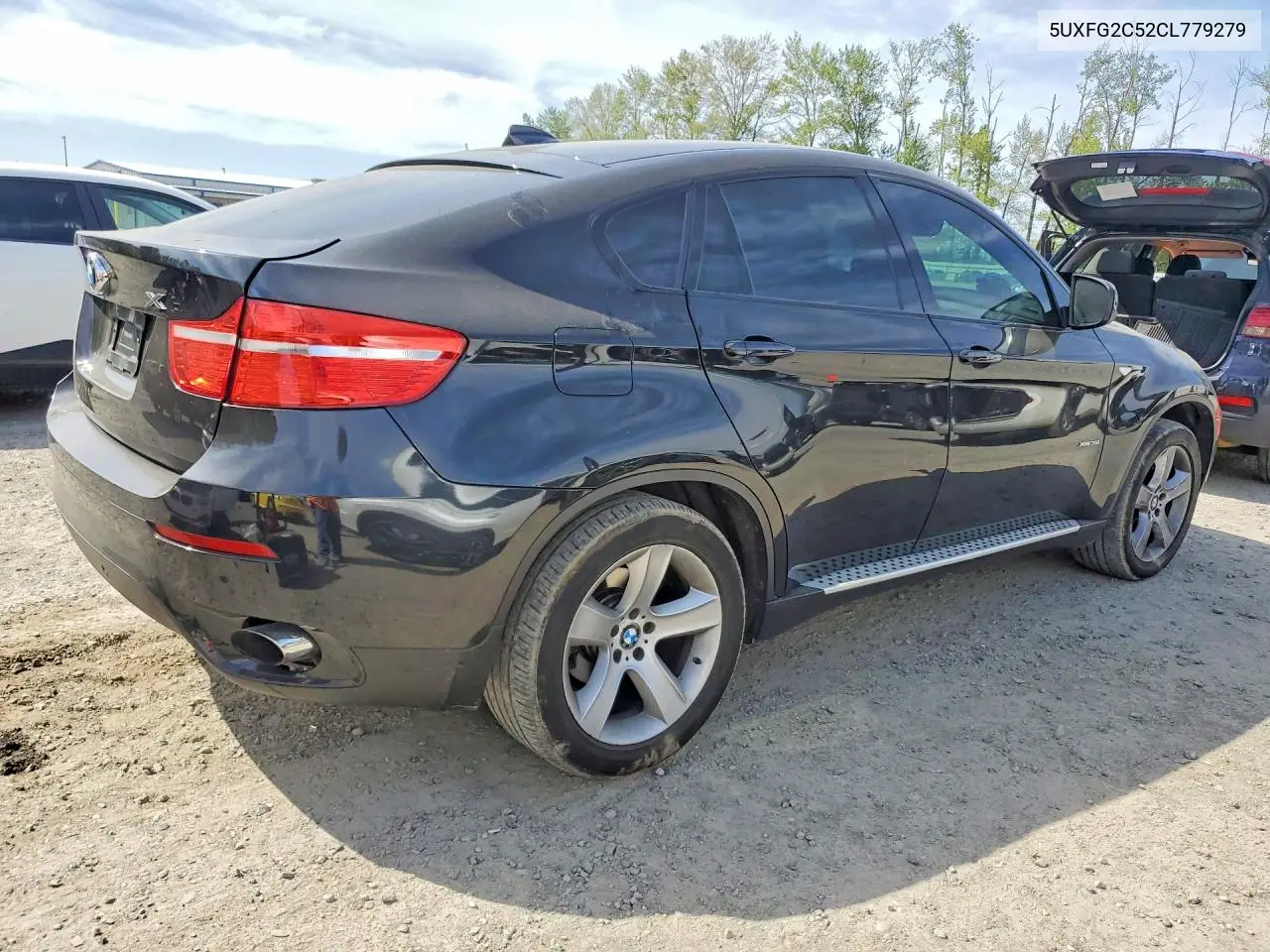 2012 BMW X6 VIN: 5UXFG2C52CL779279 Lot: 52205386
