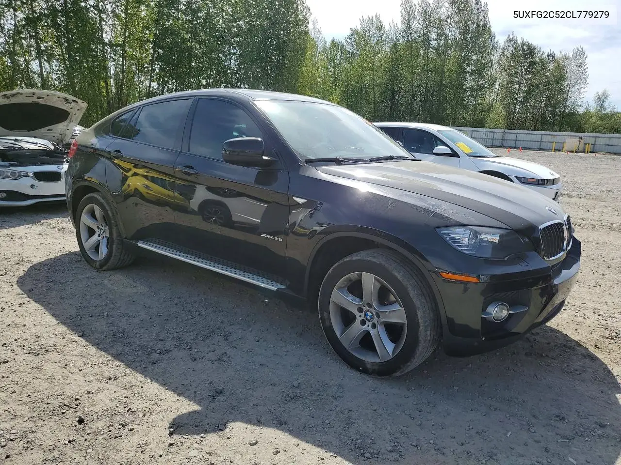 2012 BMW X6 VIN: 5UXFG2C52CL779279 Lot: 52205386