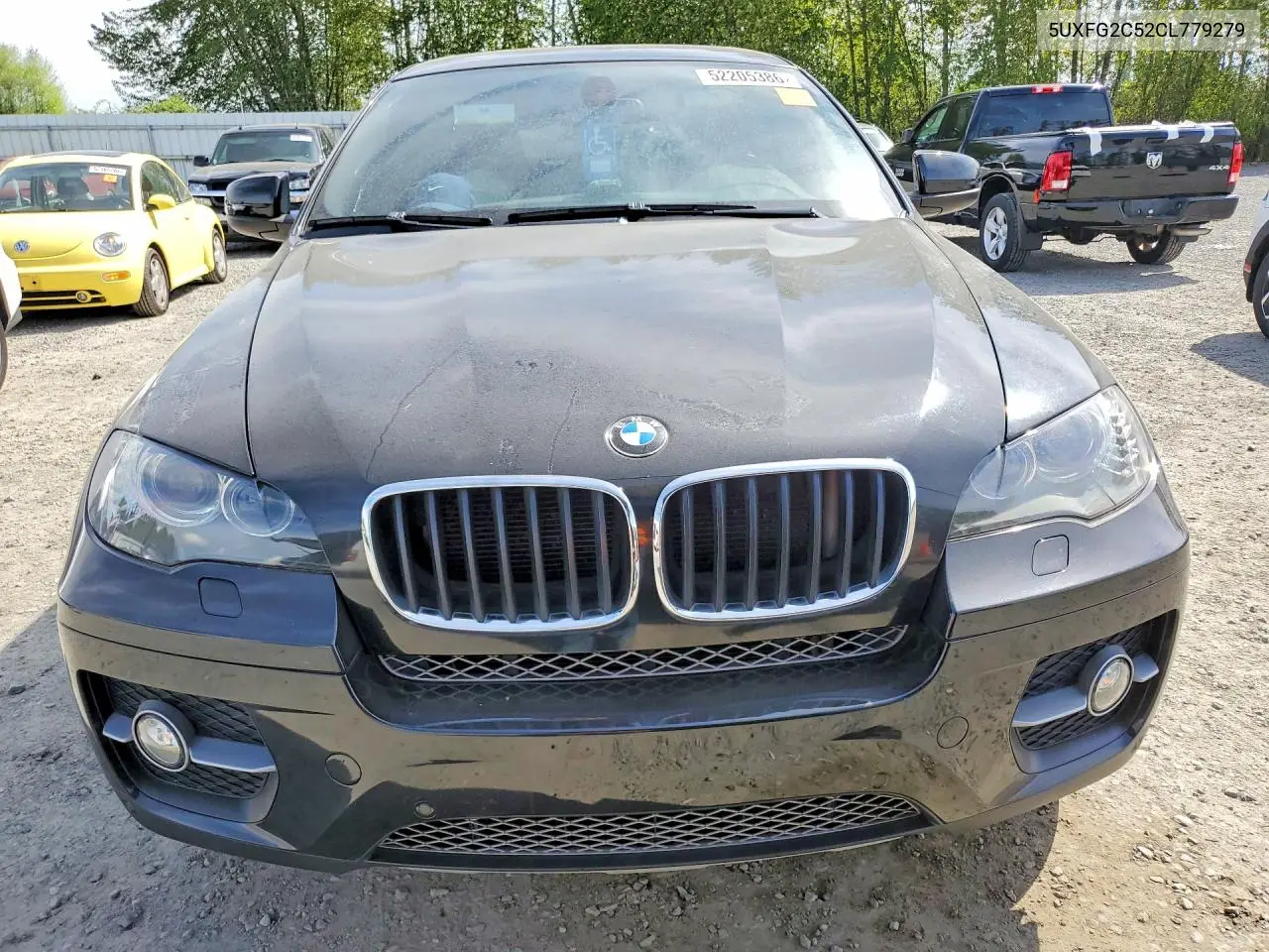 2012 BMW X6 VIN: 5UXFG2C52CL779279 Lot: 52205386