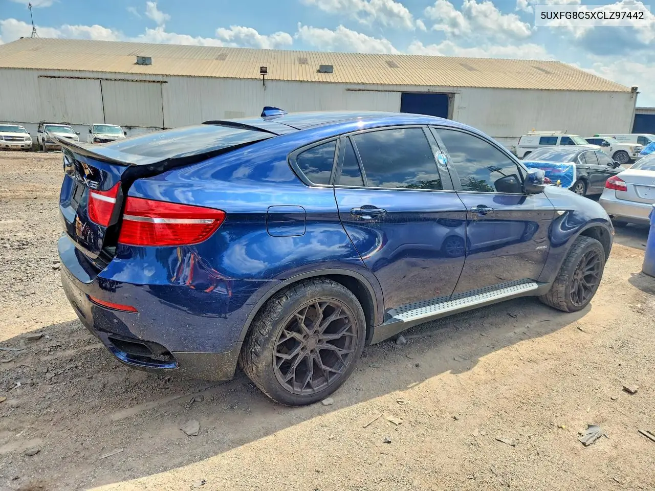 2012 BMW X6 xDrive50I VIN: 5UXFG8C5XCLZ97442 Lot: 57149466