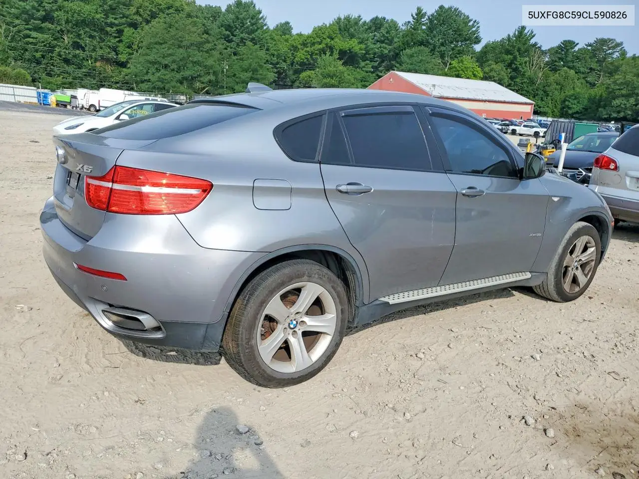2012 BMW X6 xDrive50I VIN: 5UXFG8C59CL590826 Lot: 60636606