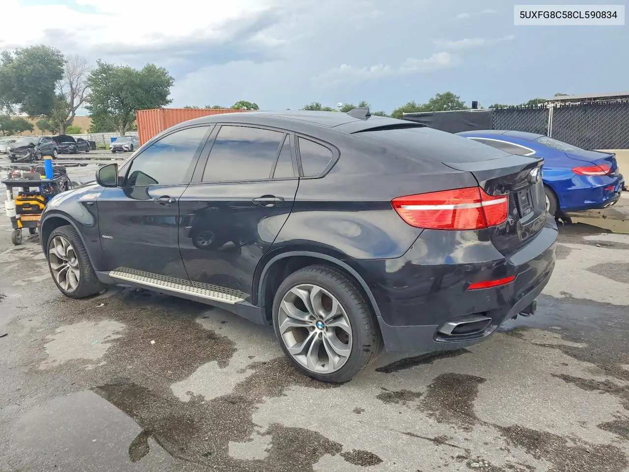 2012 BMW X6 xDrive50I VIN: 5UXFG8C58CL590834 Lot: 60749756